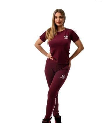 ženske pidžame c a: Adidas ženski komplet Novo Pamuk Veličine s m l xl 2xl fb Moja — 5