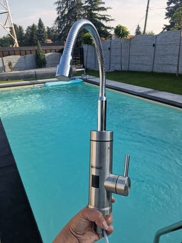 delimano cesma sa grejacem: Delimano Slavina sa grejacem od INOX fleksibilnom crevom 4300din — 1