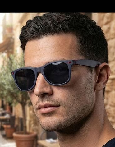lacoste muski kupaci: Muške sunčane naočare – klasičan pravougaoni oblik - Tamna — 1
