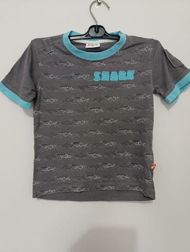 majice sa elastinom: Round neck, Short sleeve, 104-110 — 5