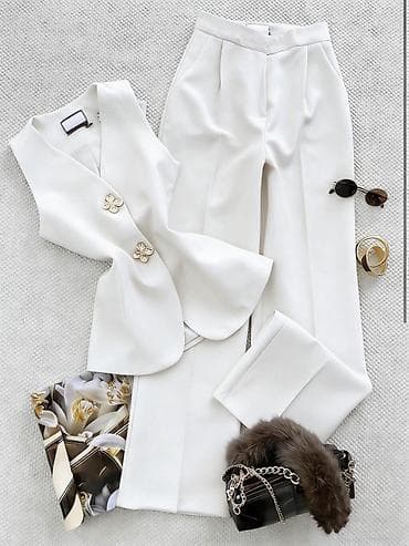 o bag torba: ✨Ženski dvodelni komplet – prsluk bez rukava i ravne pantalone ✅3200 — 5