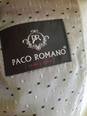 nakit od zelenog žada: Paco Romano musko odelo srebrno-sivo Musko odelo Paco Romano style in — 4