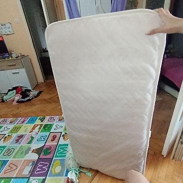 presvlacenje instrument table: Drveni krevetac za bebe sa dušekom - Materijal: masivno drvo — 2