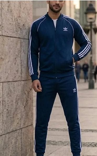 teget sandale: Trenerka Adidas, bоја - Crna — 6