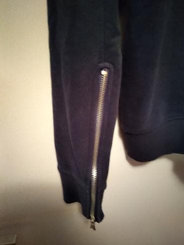 matteo moretti clothing: Muski duks Restart crni vel.XXL duz.72,sir. grudi 61,duz. rukava 70 — 3