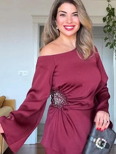 Men's Footwear: Color - Burgundy — 2