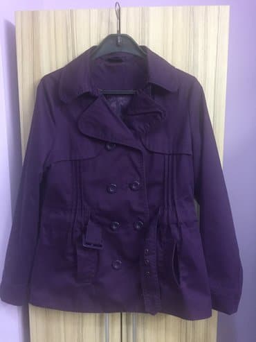 parka h m: XL, Used, Single-colored, color - Black — 1