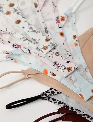 sorc m: Ženske tange gaćice – set različitih dezena - Model: tange sa uskim — 3