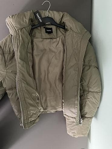 sano plus: Boohoo kratka puffer jakna - Model: Faux Leather Puffer Jacket - — 2