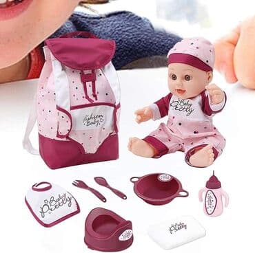 beba lutka velika: Savršen set 
Lutka beba sa dodacima, piški i pije vodu 
 4200 dinara — 2