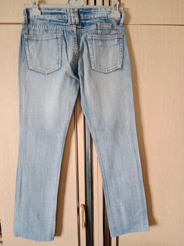 pantalone od vestacke koze: 30, 28, Cotton, Low rise, Straight — 3