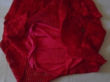 kaput sa dva lica: PS Fashion S (EU 36), color - Red, With the straps — 3