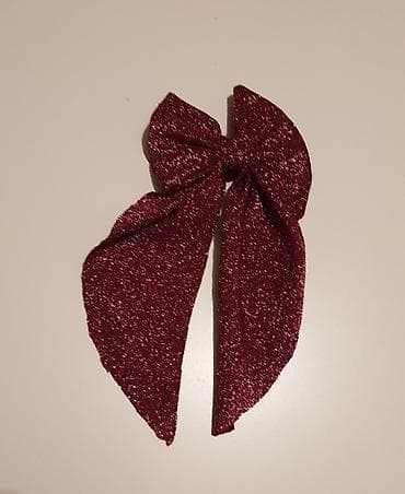 Gumice ukrasne mašne za kosu više veličina i boja. - Veličine više