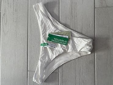 gacice l e: Benetton ženske kupaće gaćice – bele - Brend: United Colors of — 1