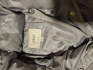 a1 galaxy watch 6: Ženska zimska jakna/kaput ZIAI – siva - Dužina do kolena, pufnast — 5