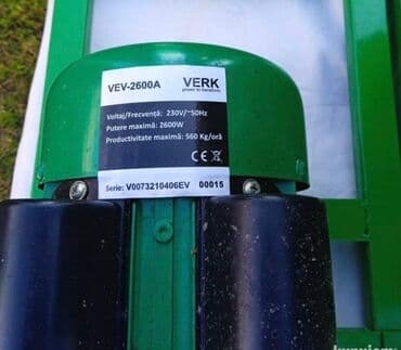 elektromotor cena: Seckalica za voće VERK Model : VEV-2600A   Električna seckaica za voće — 4