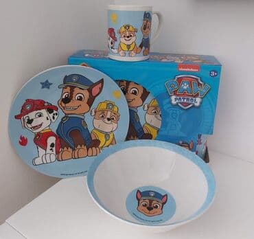 igracke iz kinder jaja cena: Keramički set
Tri dela, tanjir, činija, šolja
Cena 1750 din — 1