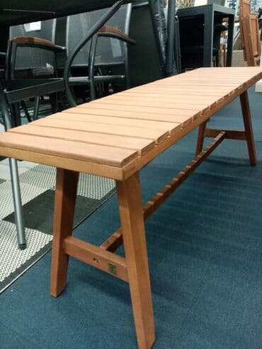 Bench, Wood, color - Brown, New