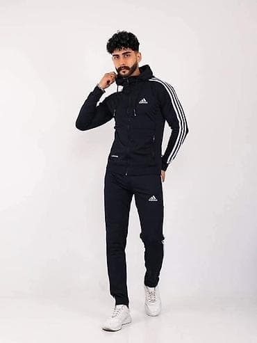 doca novi sad: Trenerka Adidas, bоја - Tamnoplava — 1