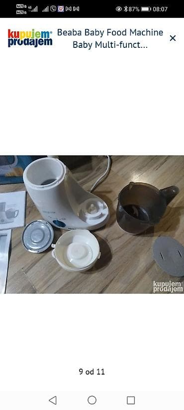 sokovnik i blender 2 u 1: BEABA Babycook Original – aparat za pripremu hrane za bebe - — 5