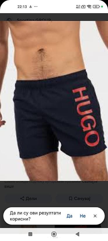 gospodin kraba: Bermude i šortsevi Boss, bоја - Žuta — 4