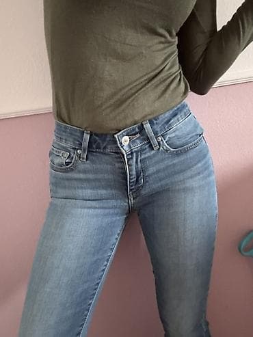 jeans haljine: LEVIS ženske farmerke – original! - Model: klasičan skinny kroj, uz — 4