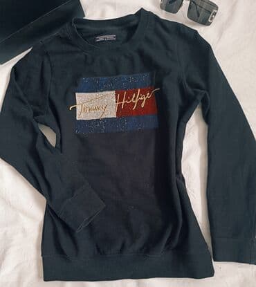 kapa sa naocarima: Tommy Hilfiger, S (EU 36), Jednobojni, Sa ilustracijom, bоја - Crna — 1