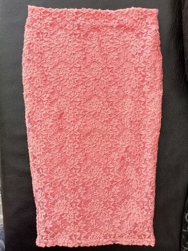 svilene ešarpe beograd: S (EU 36), Midi, color - Pink — 1