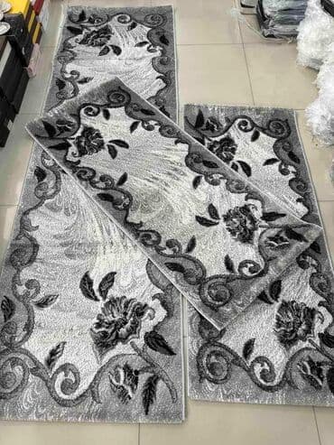 kupatilski set: Nova kolekcija
Set 3 staze
 (1) 76x250
(2) 63x140 — 8