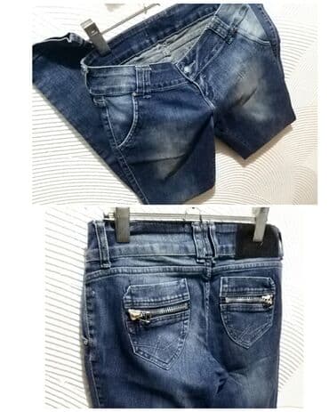 lanene pantalone lidl: 29, 38, Teksas, Normalan struk, Skinny — 6