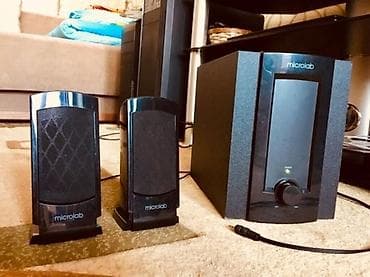 Microlab M-310 multimedijalni zvučnici (2.1 sistem) - Komplet
