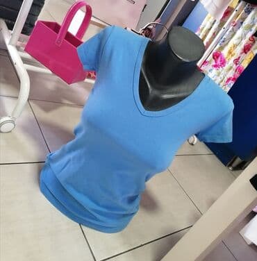 pantalone push up: S (EU 36), Pamuk, bоја - Svetloplava — 2