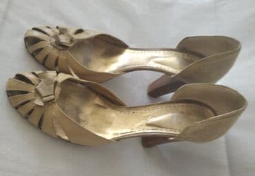 bež čizme od brušene kože: Sandals, 40 — 13