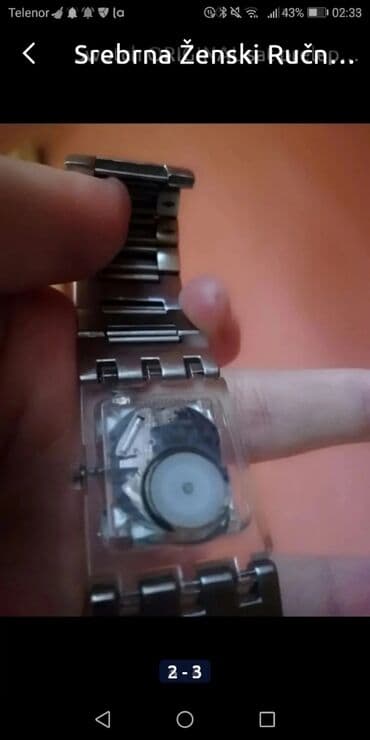 Watches: SWOTCH ORIGINAL SAT
Savršeno stoji
 Nošen ali očuvan 
 35e — 3