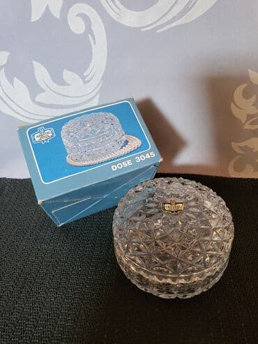 kristalni set za viski: Satula nova kristal Zajecar 70te. Nova satula ili dve — 3