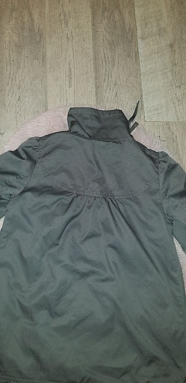 Women's Coats: Jakna duza H&M,sive boje(malo sbetlija nokansa uzivo),dužine do — 3