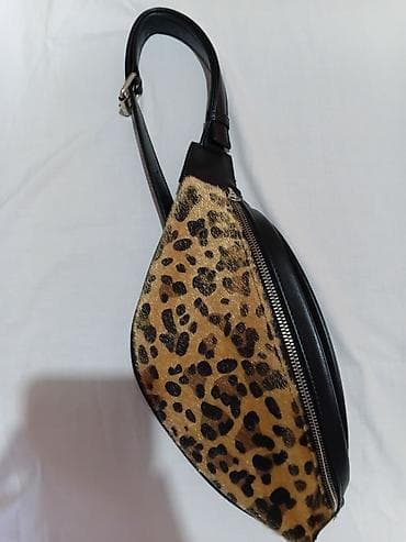 Ženska torba preko ramena (crossbody/waist bag) sa leopard printom -