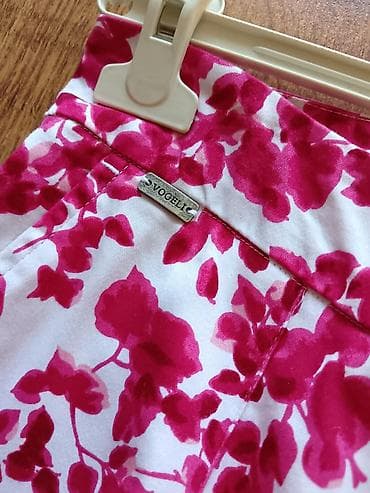 farmerice s: Ženske pantalone Vogeli – floralni print - Brend: Vogeli (metalna — 1