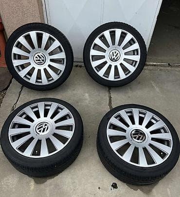 Set Volkswagen aluminijumskih felni sa gumama – 4 kom - Originalne VW