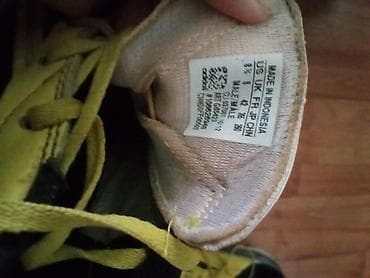 kopacke 35: Adidas kopačke – model s čepovima za čvrste terene (FG) - Boja: žuta — 3