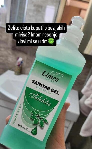 štapići za šećernu vunu: Limes Sanitar Gel u pakovanju od 500ml je efikasno sredstvo za — 11