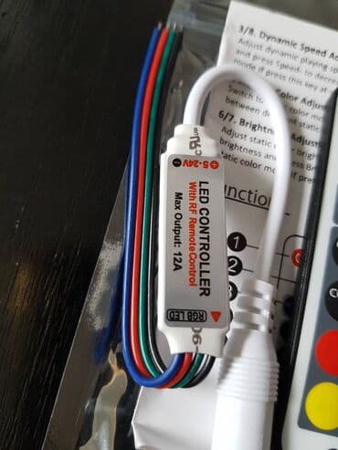 maske za telefon batajnica: Led rgb kontroler 1 LED Kontroler za RGB trake sa daljinskim - Radni — 2