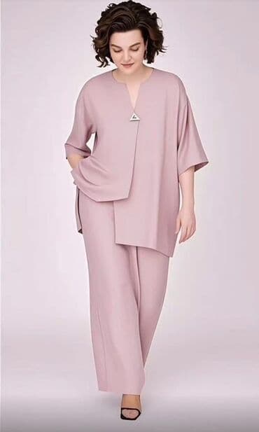 pojasevi za haljine: 2XL (EU 44), 3XL (EU 46), 4XL (EU 48), Single-colored, color - Light blue — 3