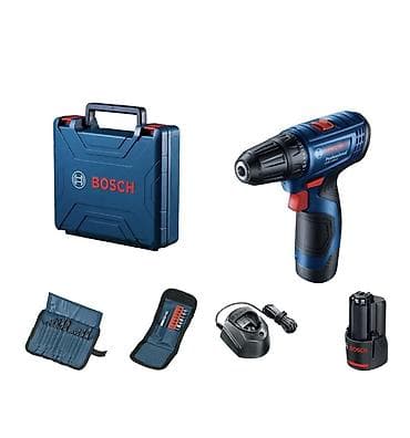 fen 5 u 1: Bosch Professional set – aku bušilica/odvijač GSR 120-LI (12 V) - — 1