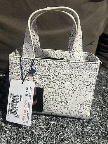 mona mala torba: ELLESSE mini torbica – “cracked” print - Model: mini tote/krosover — 6