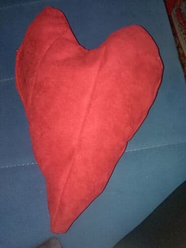 jastuk: Dekorativni jastuk, Sunđer, bоја - Crvena — 1