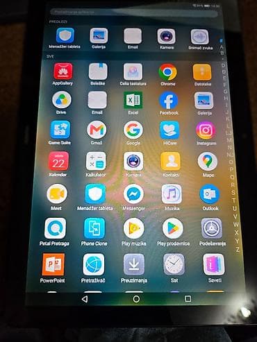 laptops and netbooks: Huawei MediaPad T5 tablet sa sim karticom potpuno ispravan baterija — 4