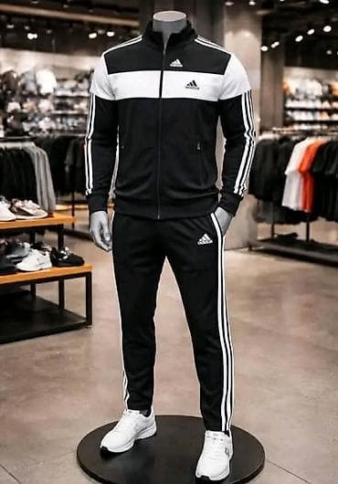 trenerke na veliko novi pazar: Trenerka Adidas, bоја - Crna — 1