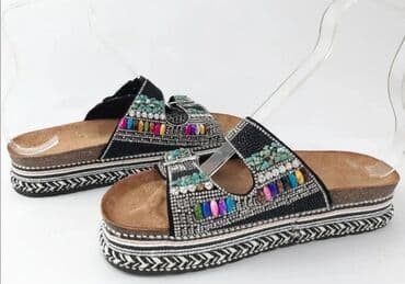 krznene papuce: Fashion slippers, 38 — 9