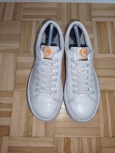 Bele kožne patike Camper UG 25cm - Model: niskoprofilne patike sa